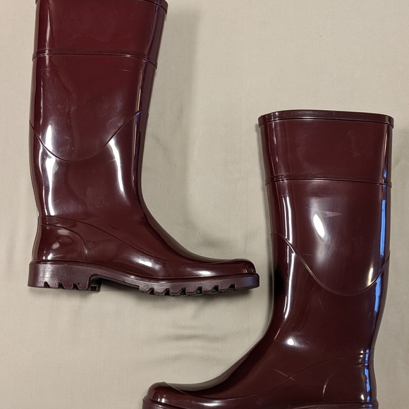 Napa Flex Women's Burgundy Winter & Rain Boots- Size 5 1/2 (EU 36) - Picture 9 of 16